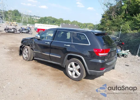 2012 Jeep Grand Cherokee Overland из США, поврежденный, VIN 1C4RJFCG7CC199616